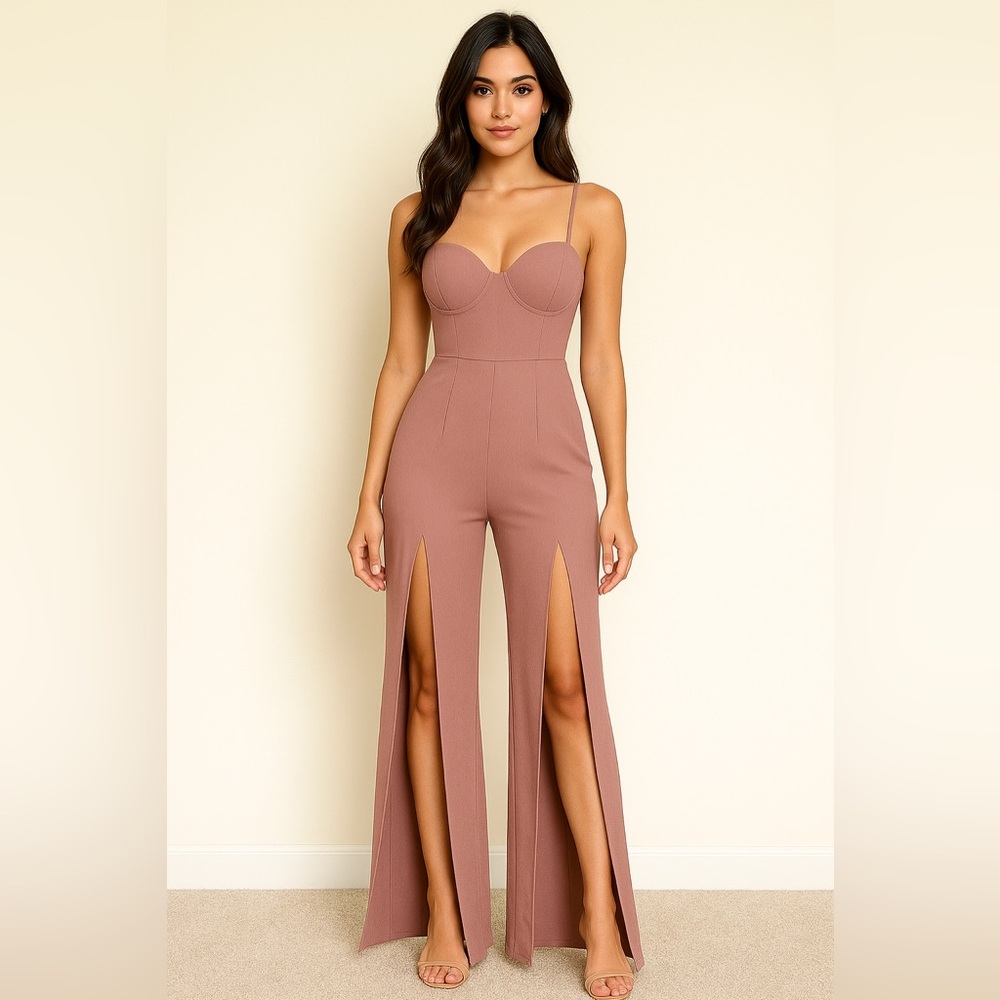 Blithe Read My Lips Jumper: Mauve/Medium - image 1